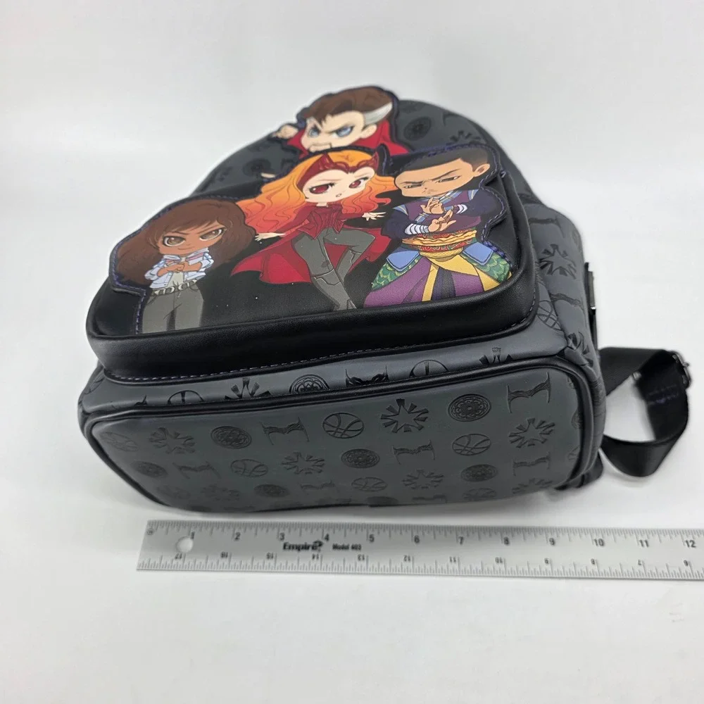 Loungefly Marvel Doctor Strange Multiverse of Madness Mini Backpack Chibi Grey